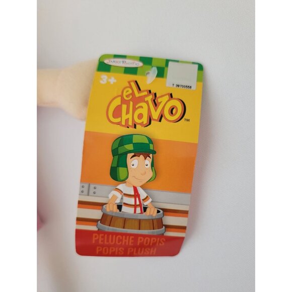 NWT 2013 El Chavo POPIS Jakks Pacific 12" Soft Plush Doll - Picture 4 of 7
